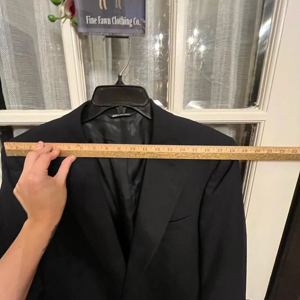 Burberry’s Dark Navy Blue Sports Jacket